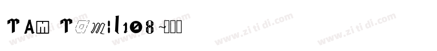 TAM Tamil108字体转换